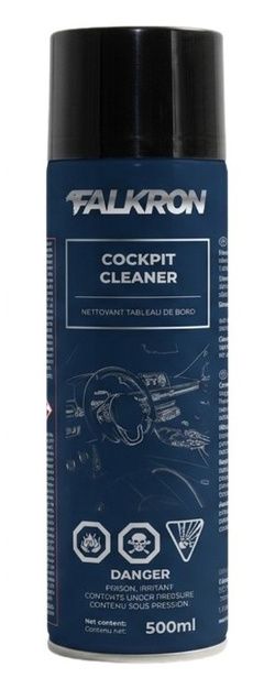 FALKRON Cockpit Cleaner F964-41, 500 ml aerosol can